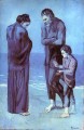 The Tragedy 1903 Pablo Picasso